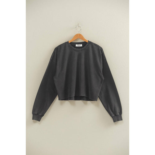Cropped Crewneck Sweatshirt HYF11