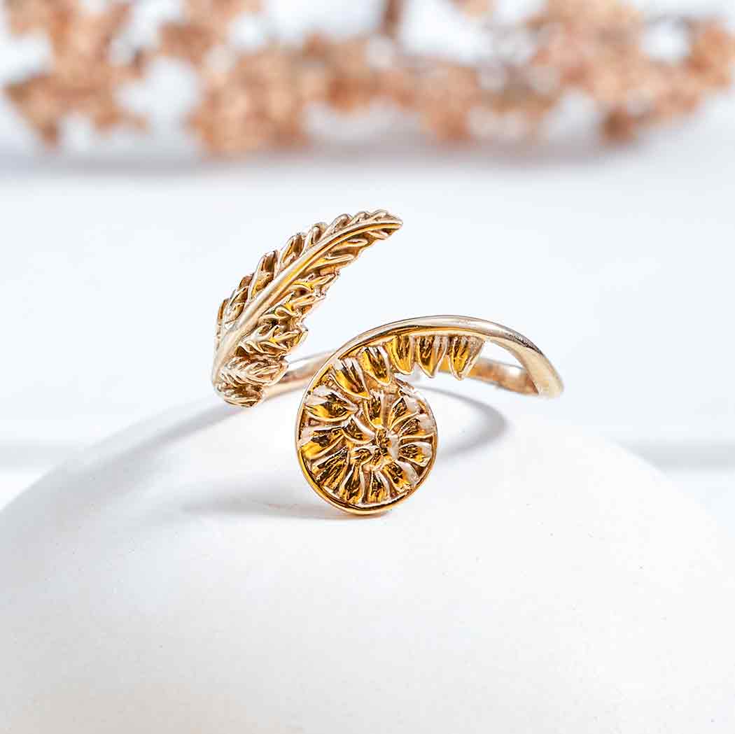 Adjustable Fern Ring