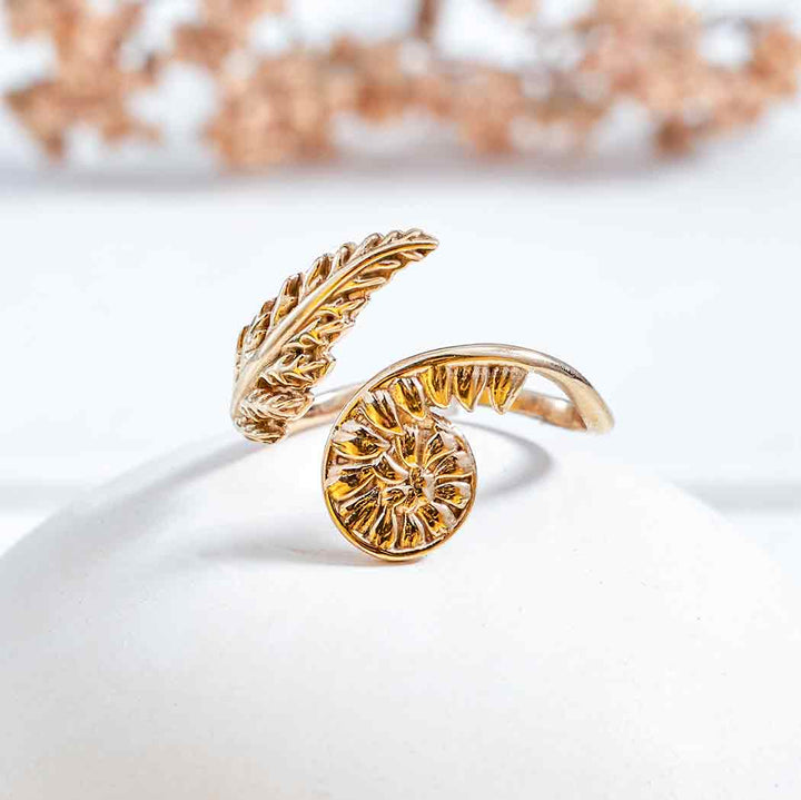 Adjustable Fern Ring