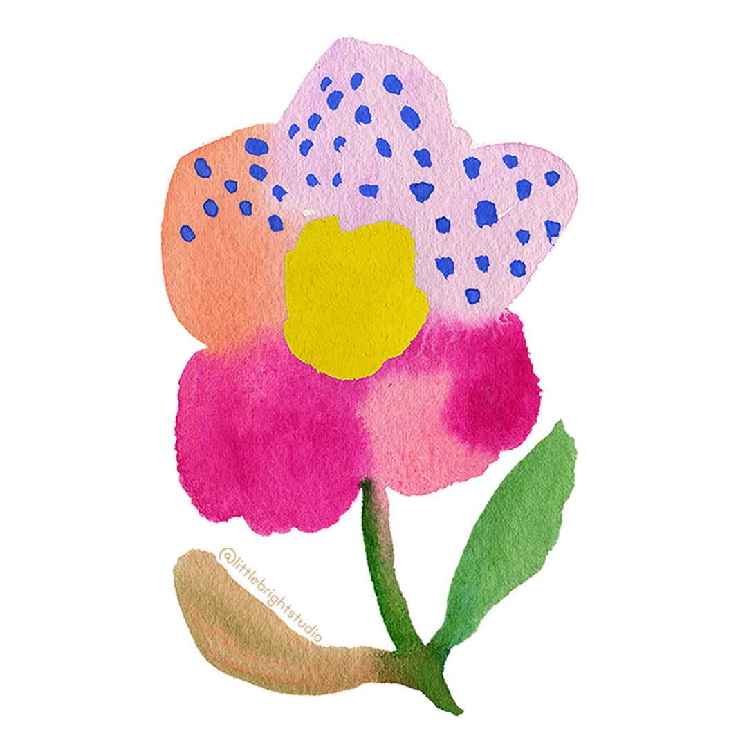 Vinyl Waterproof Flower LB2