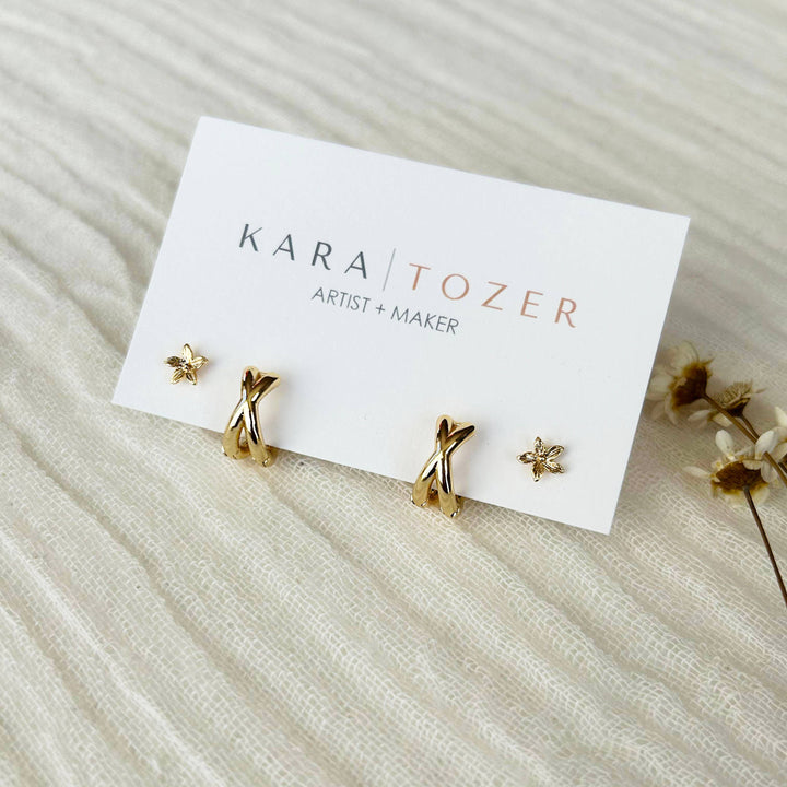 Dainty Hoop Stacking KT10