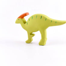 Load image into Gallery viewer, Baby Parasaurolophus (Para) Natural Organic Rubber Toy