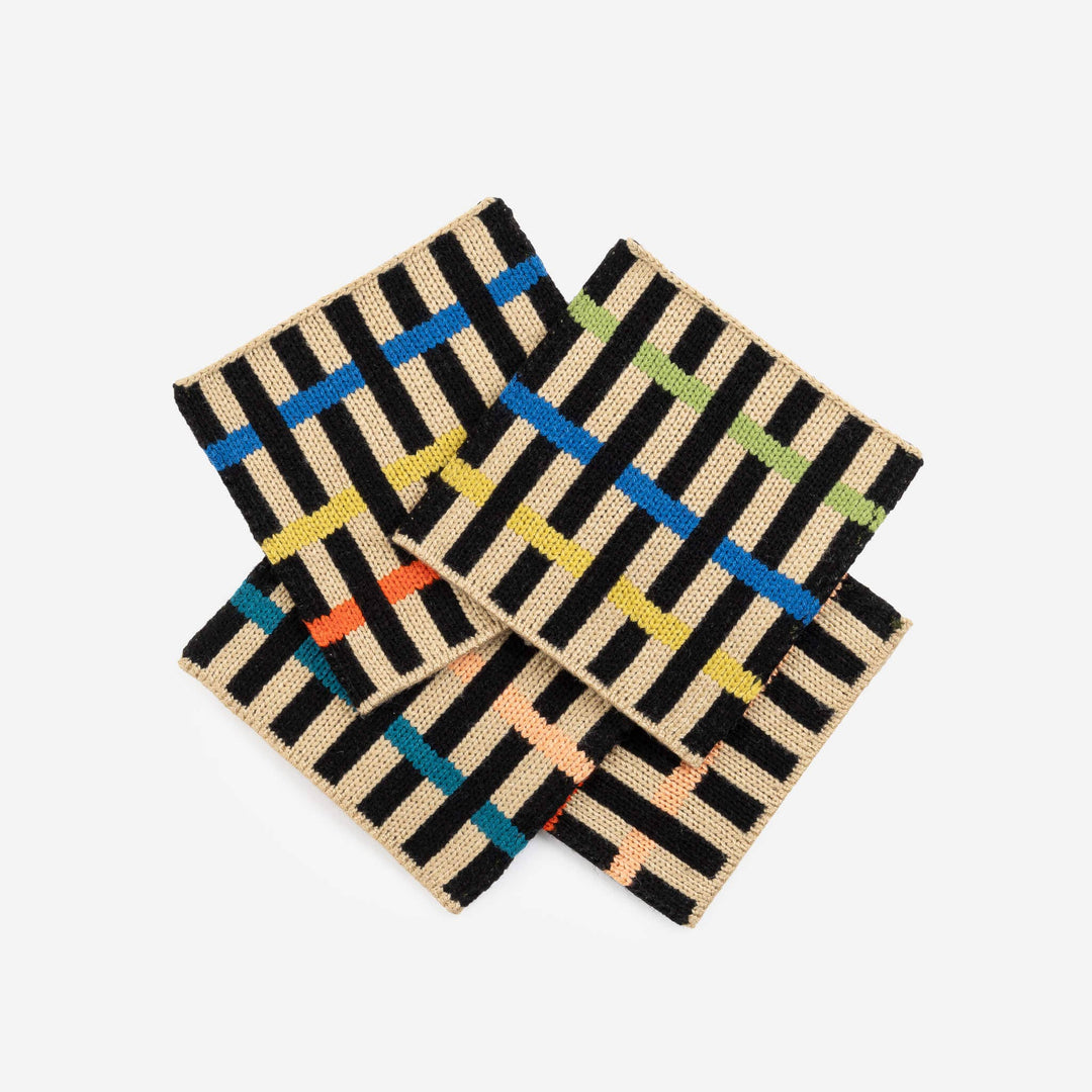 Ribbon Coaster Set