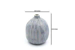 1415W27 GUGU SAG S-Handcrafted Porcelain Bud Vase