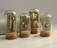 Load image into Gallery viewer, Art Deco Crystal Moon Earrings SP74