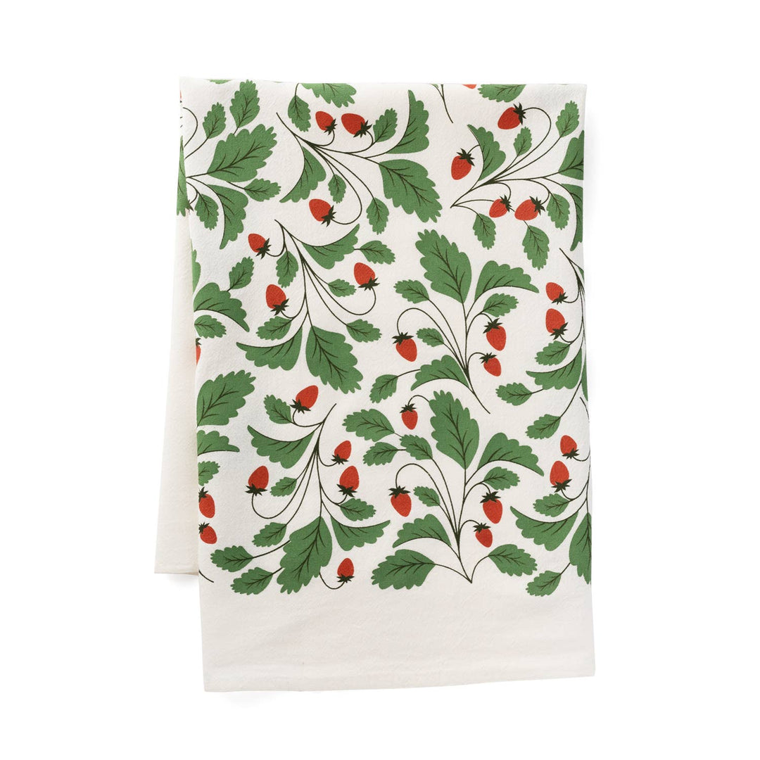 Strawberries Tea Towel / Kitchen Decor / Midwest Made HM106
