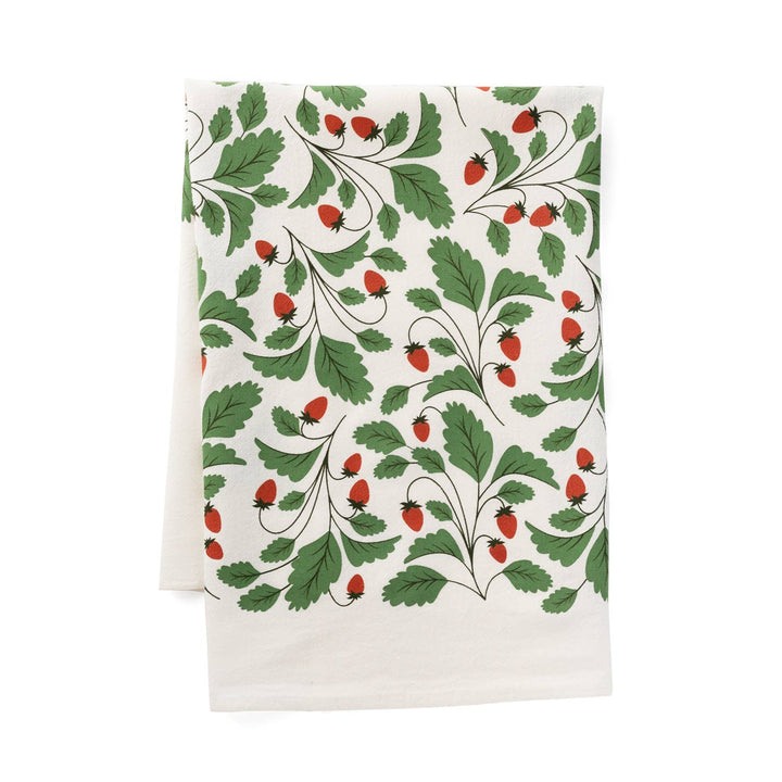 Strawberries Tea Towel / Kitchen Decor / Midwest Made HM106