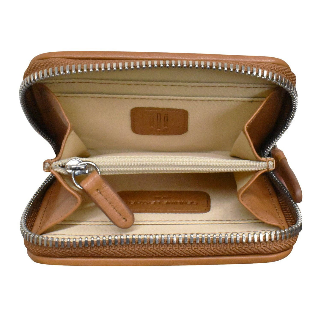 7104 CHECKERBOARD ZIP AROUND WALLET LL223
