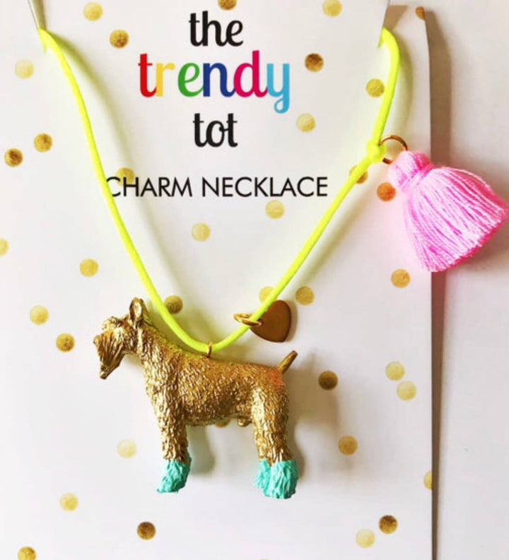 Dog Tassel Necklace