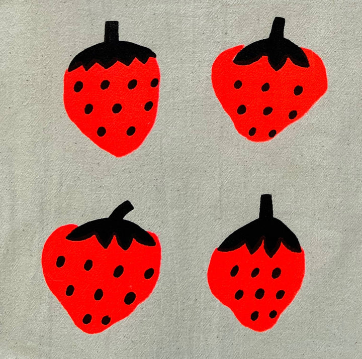 Strawberry Tea Towel NICE7