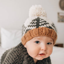Load image into Gallery viewer, Forest Knit Beanie Hat Baby &amp; Kids