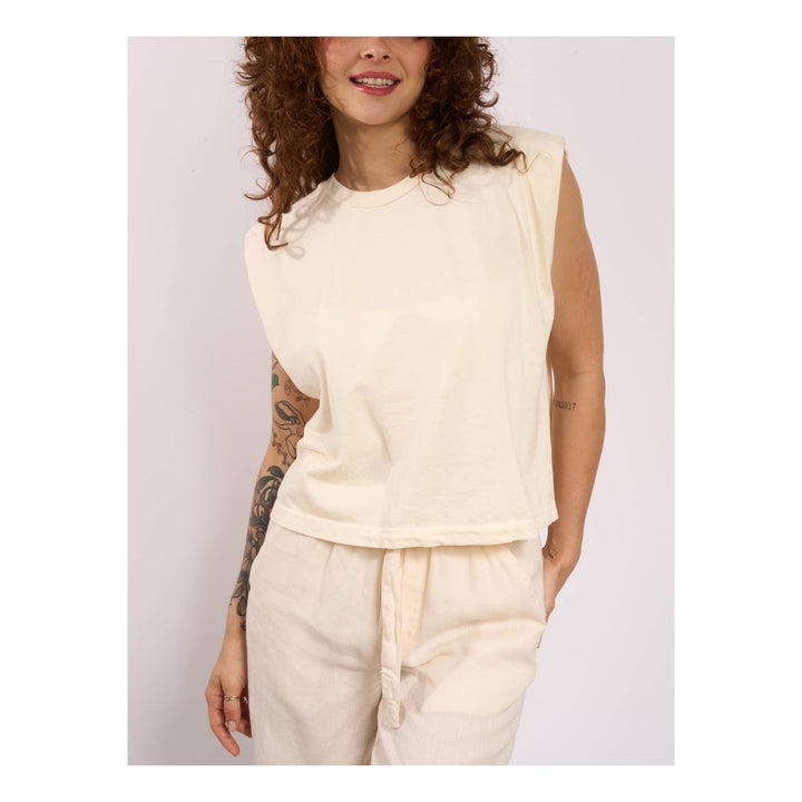 Thistles Maisie Heavyweight Muscle Tee SM984