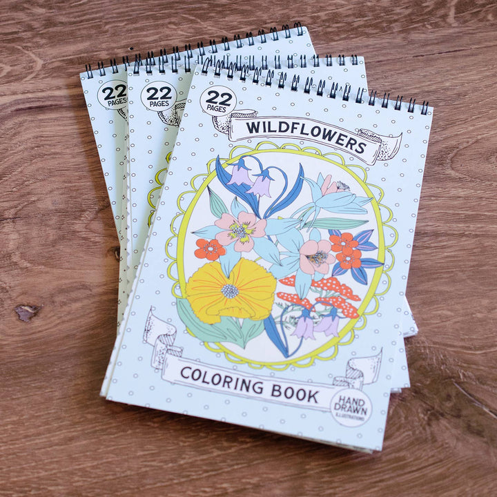 Wildflowers Premium Coloring Book AT23