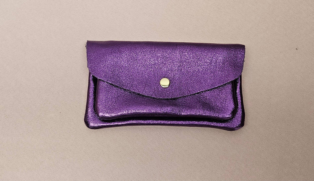 Kangaroo double pocket cowhide leather wallet: Mint RM36
