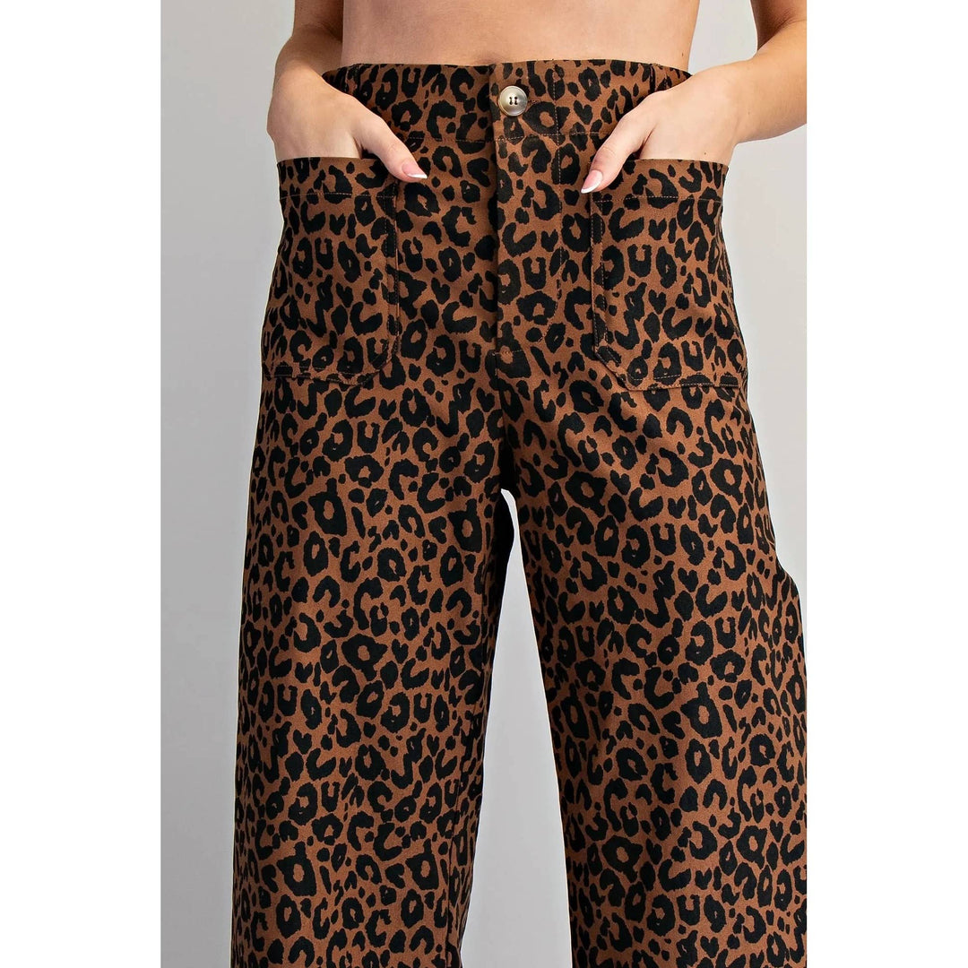 Leopard Printed Pants ST932