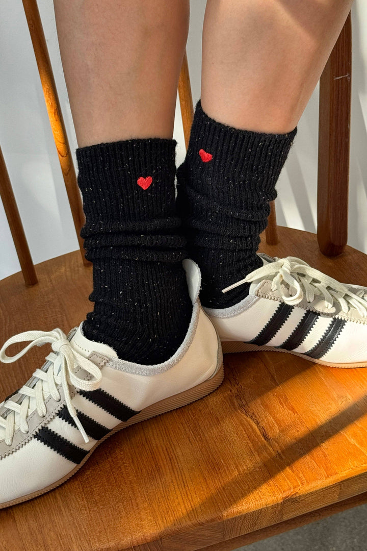Embroidered Snow Socks