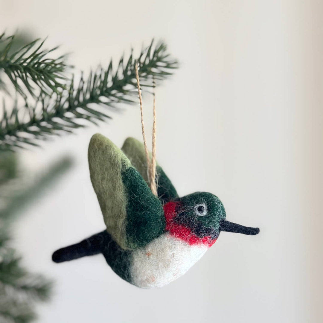 Felt Bird Ornaments - B Set