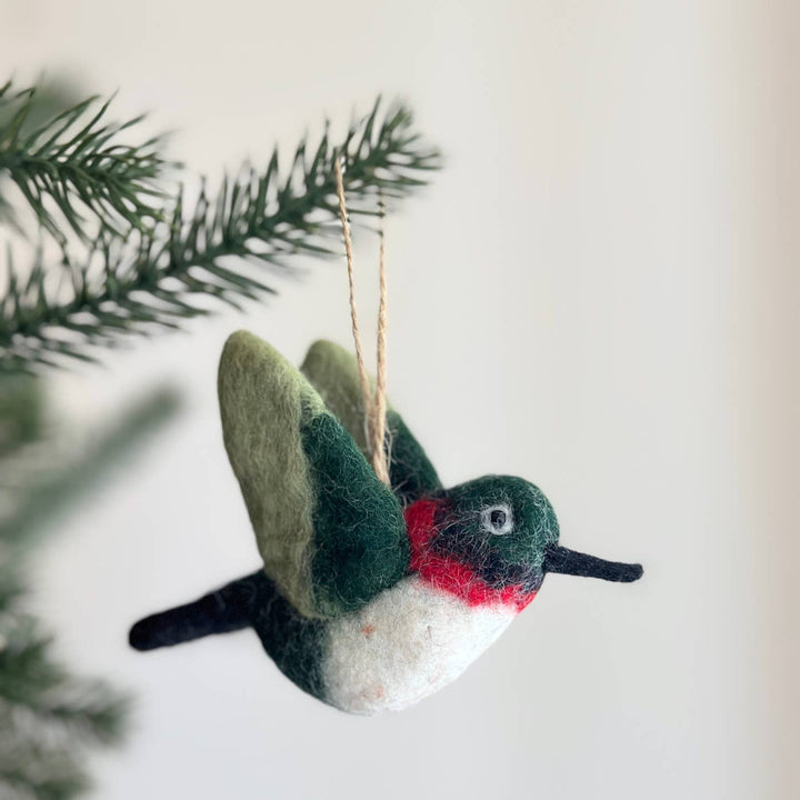 Felt Bird Ornaments - B Set