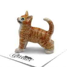 Load image into Gallery viewer, Ginger Orange Tiger Porcelain Miniature