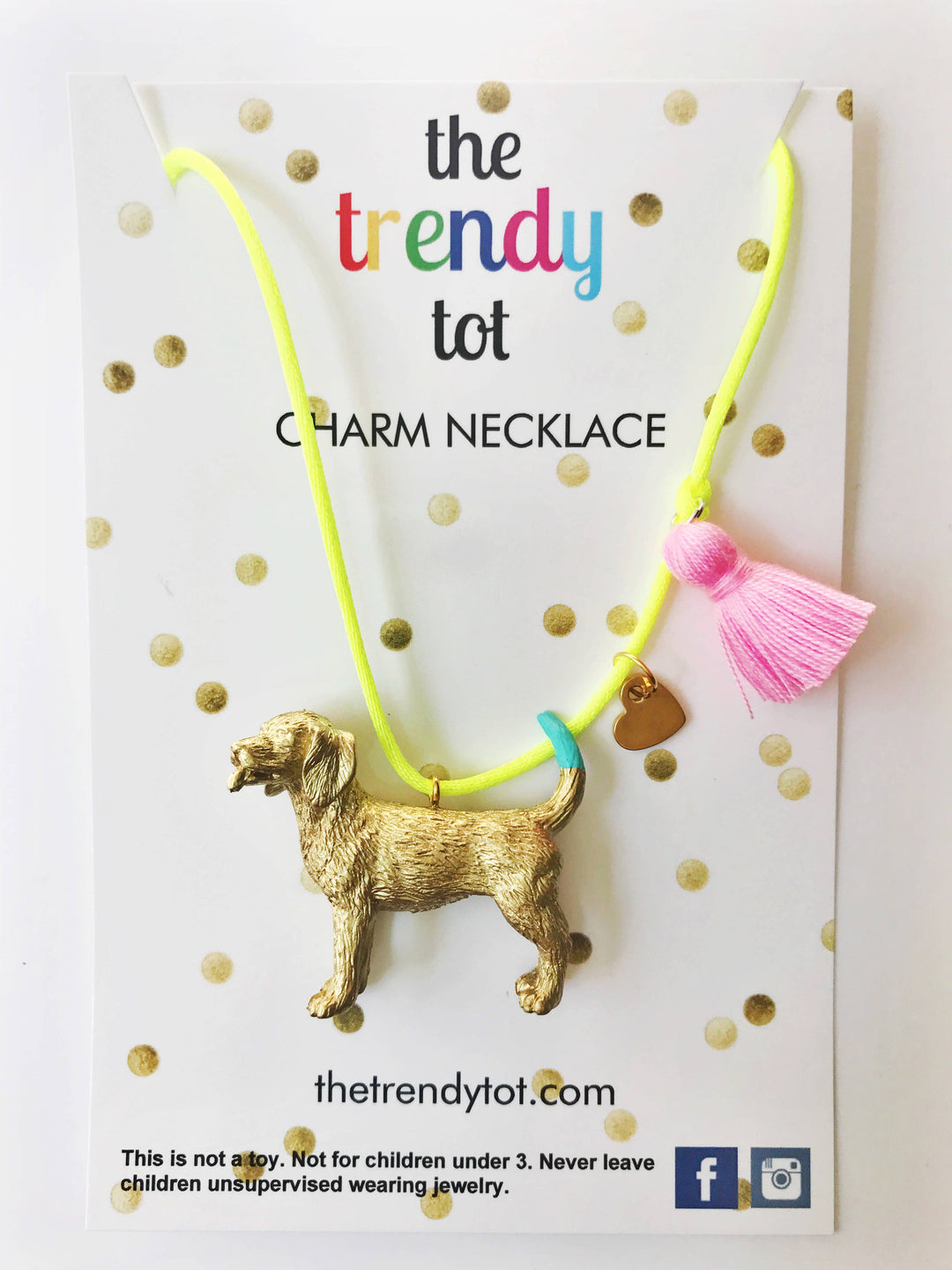 Dog Tassel Necklace