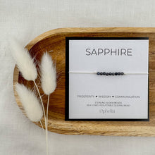 Load image into Gallery viewer, Sapphire Silk Bracelet