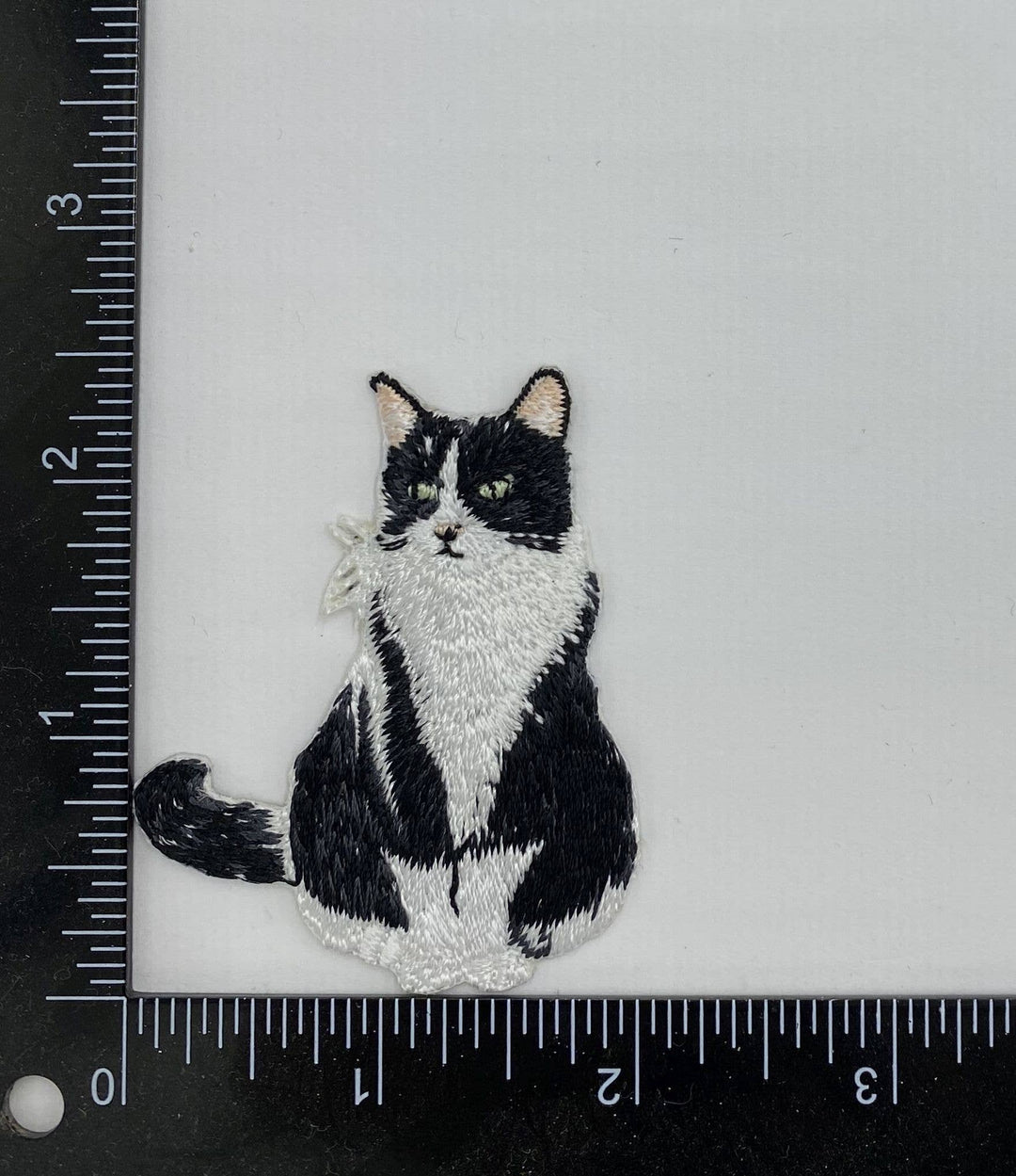 Tuxedo Cat, Kitten, Pets, Iron on Patch IR