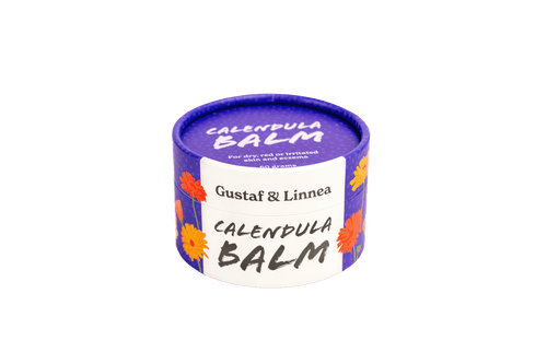 Calendula balm in paper packaging -English version