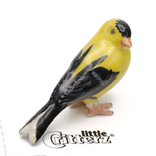 Load image into Gallery viewer, Bounce Goldfinch Porcelain Miniature
