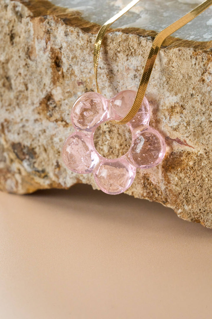 Dazy Glaze Necklace in 18K Gold Plated