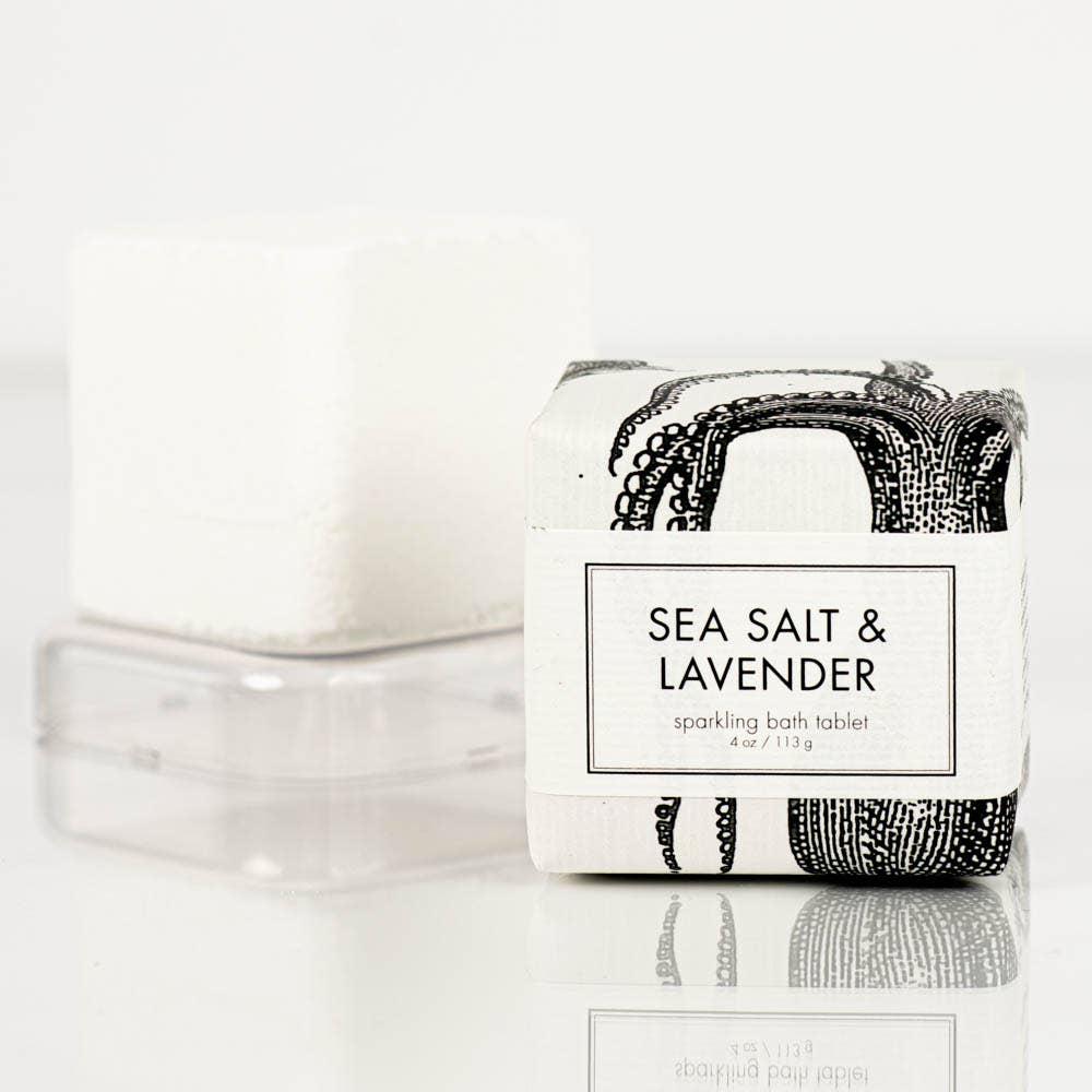 Sea Salt &amp; Lavender Sparkling Bath Tablet