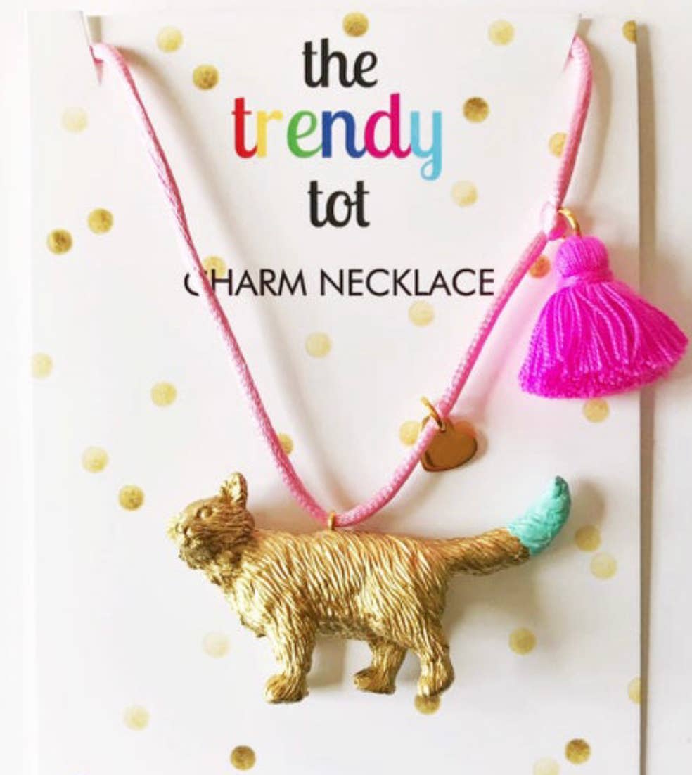 Cat Tassel Necklace