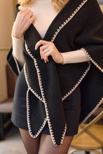 Load image into Gallery viewer, Knitted Triangle Shawl