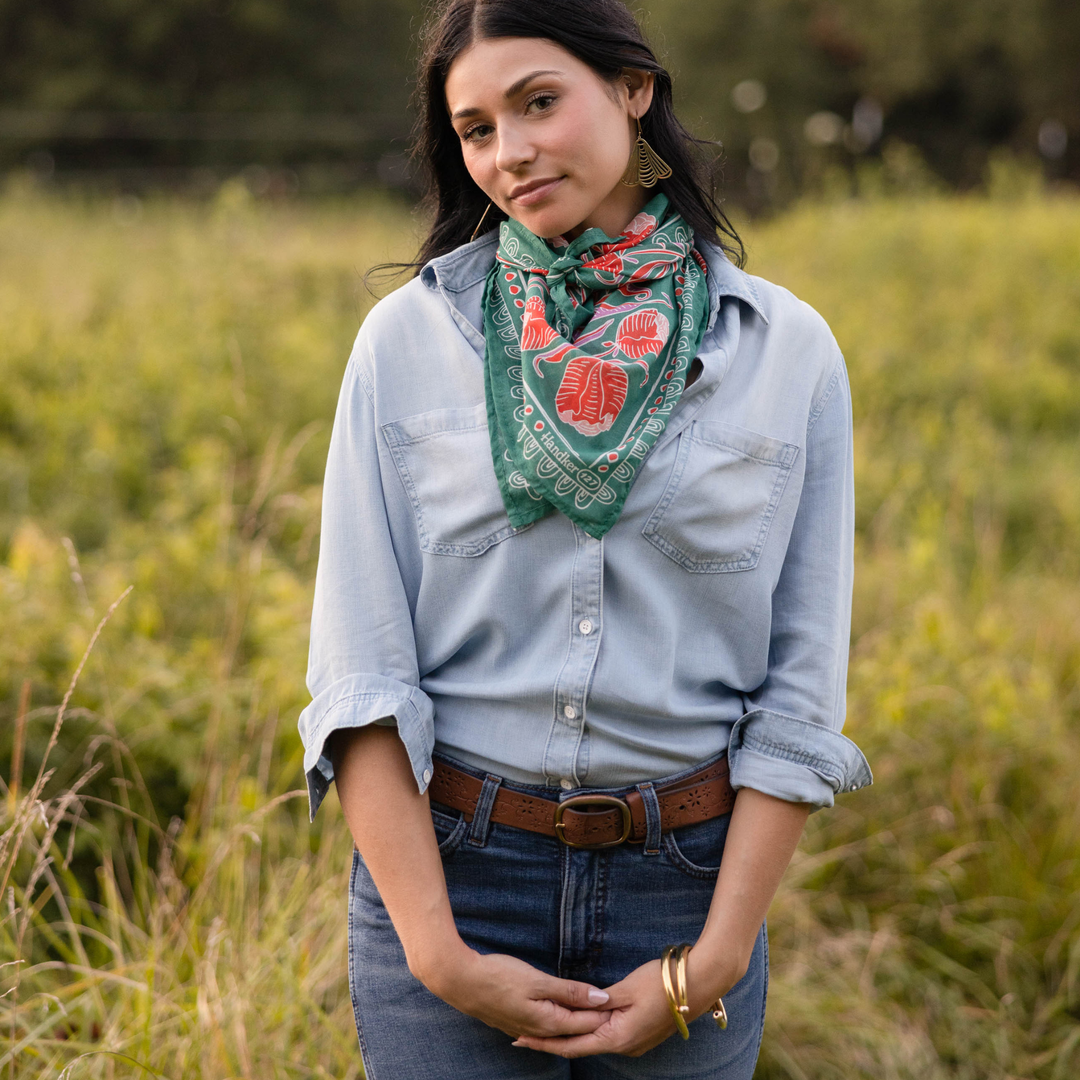 34" Wild Rag Winnie Bandana 127