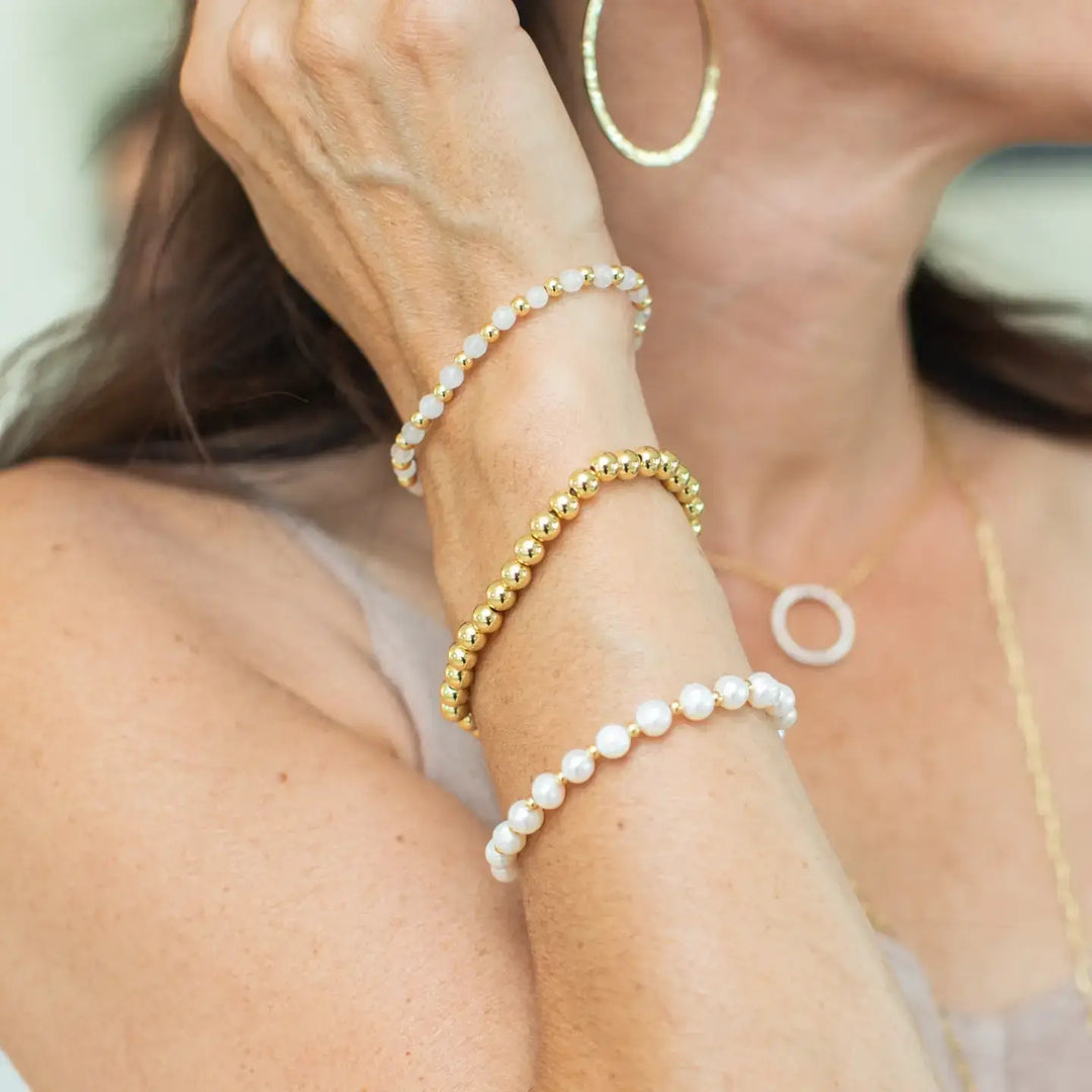 Classic Beaded Stretch Bracelets SP82