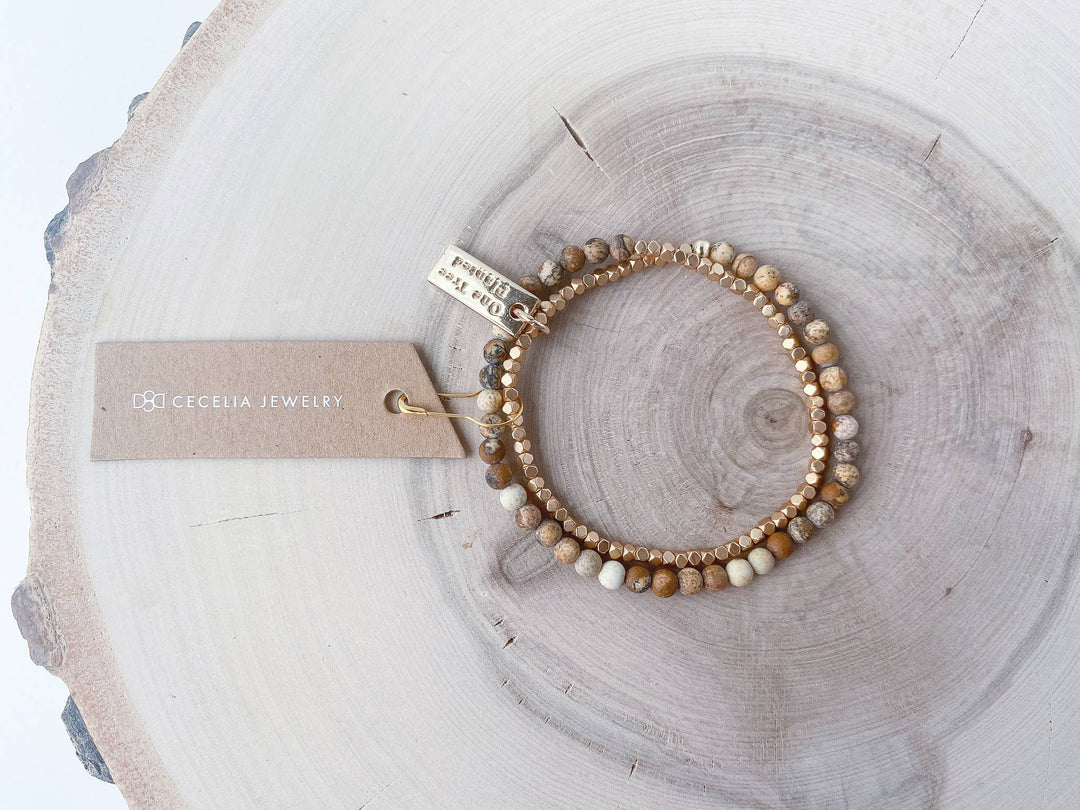 Gemstone Double Wrap