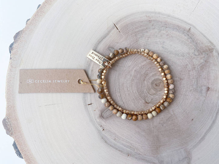 Gemstone Double Wrap