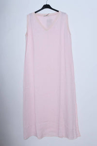Sleeveless Short Dresses in 100% Linen REF. 10090