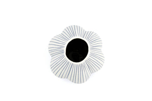 1284W26 CHAMPA S-Handcrafted Porcelain Vase