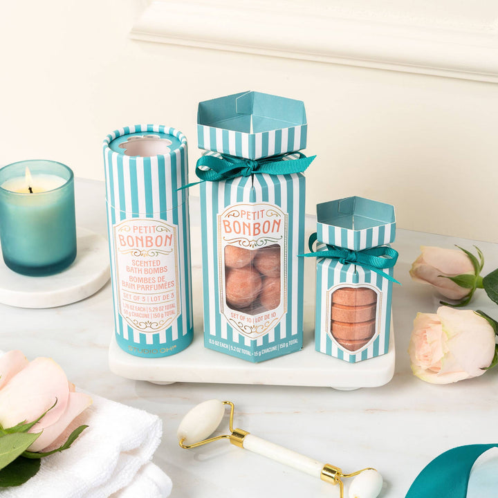 Petit Bonbon Dreamy Teal Bath Bombs