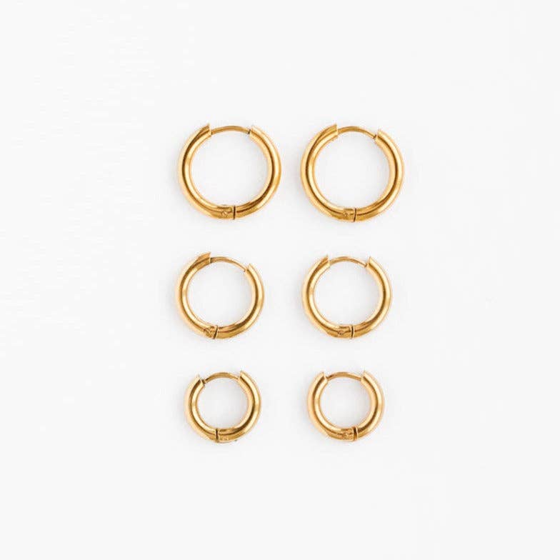 Endless Hoop: Gold / 8mm PP972
