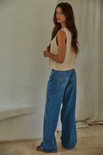 Load image into Gallery viewer, W2010 | Knit Sweater Cotton Acrylic V-Neck Vest Top