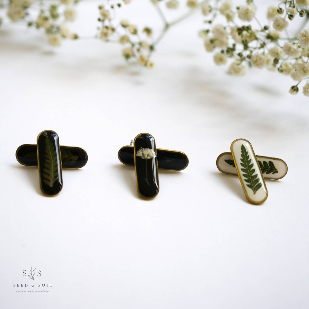 Oval Studs 074