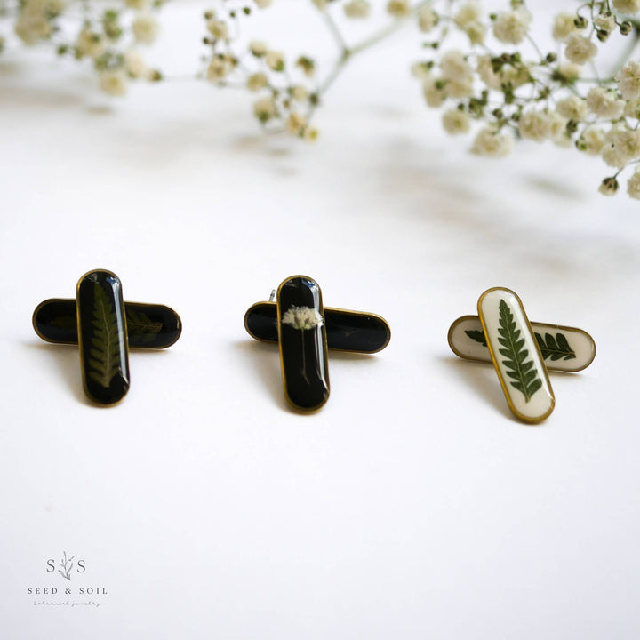 Oval Studs 074
