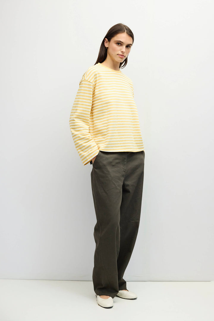 The Jessie Top | Striped Long Sleeve T-Shirt A674
