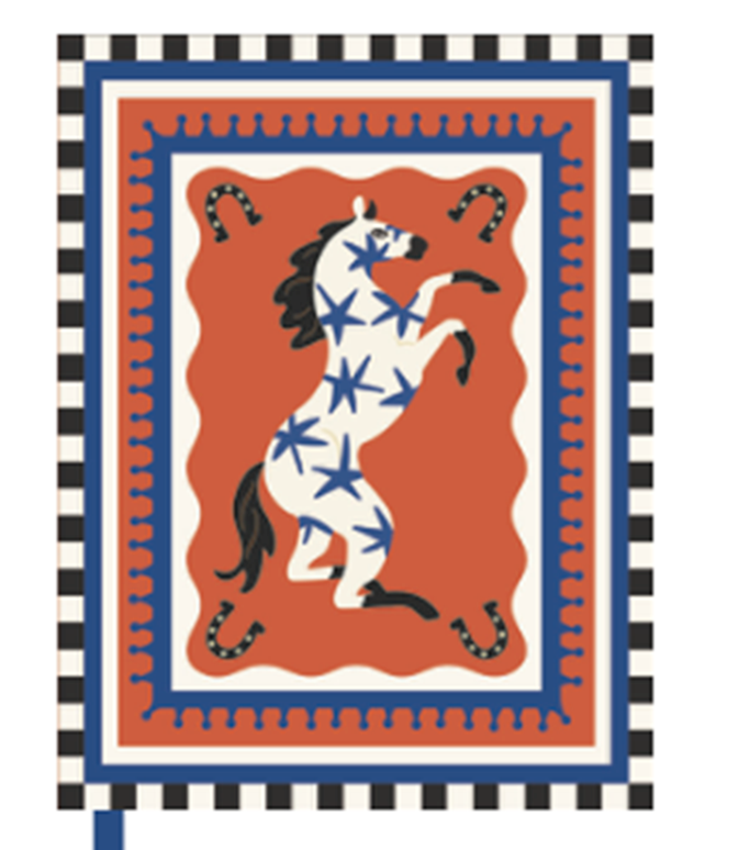 A Dopo Horse Journal - 6" X 7.75"