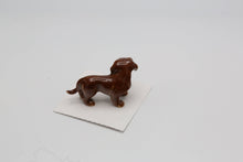 Load image into Gallery viewer, Julie Red Dachsund Porcelain Miniature