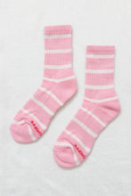Load image into Gallery viewer, Striped Boyfriend Socks