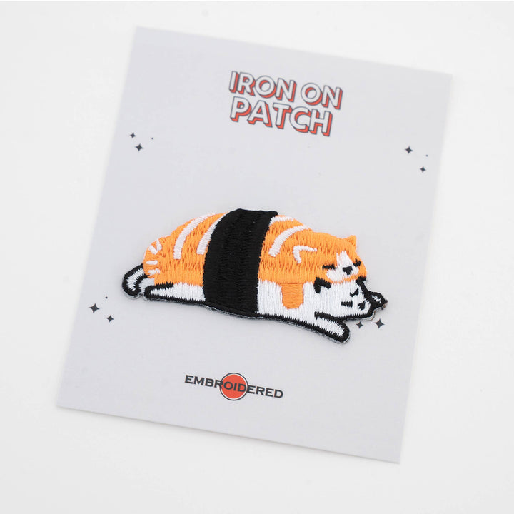 The Naptime Foodies Cat Iron-On Patch Collection