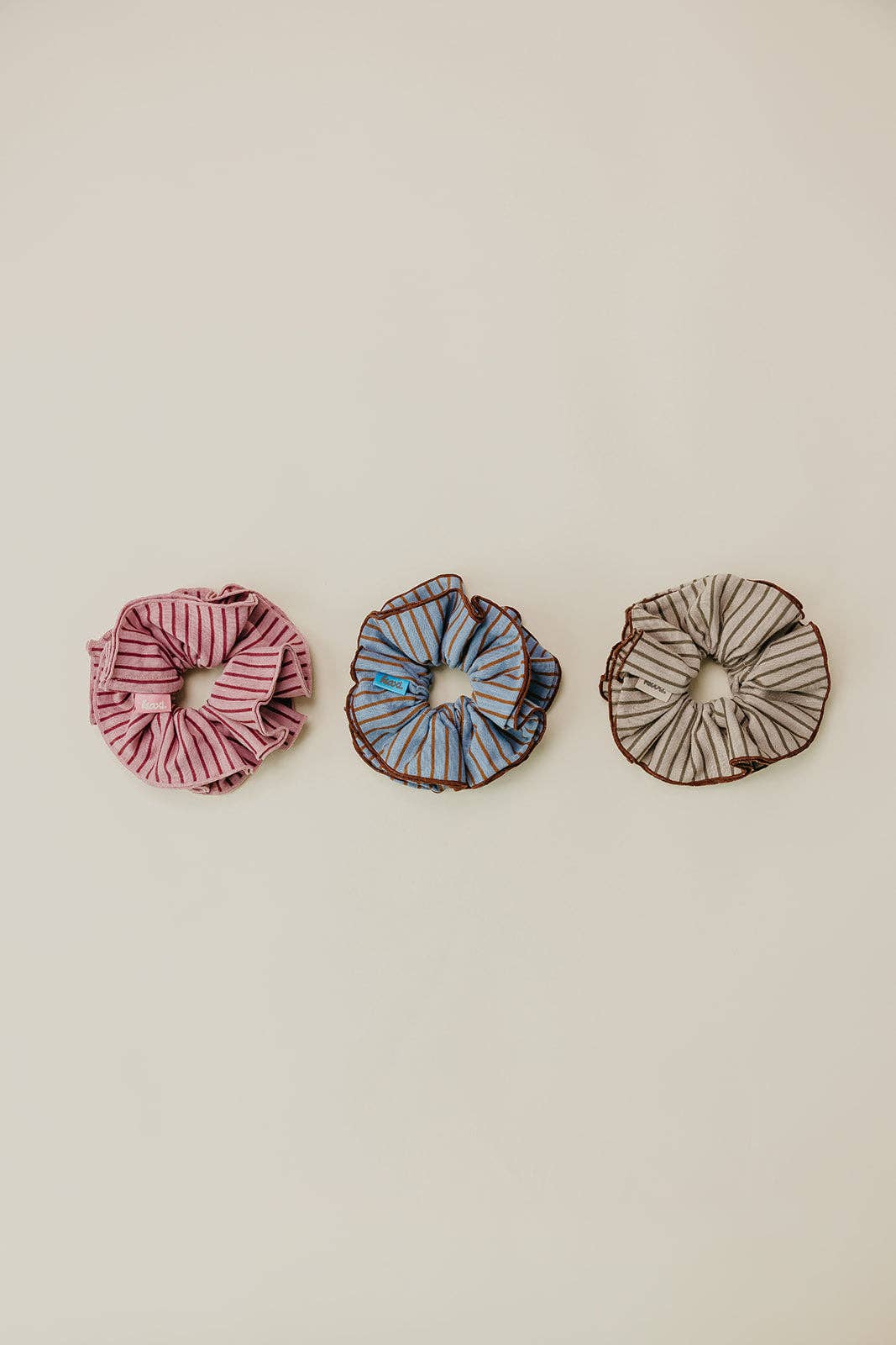 STRIPED CORSET SCRUNCHIE KX17