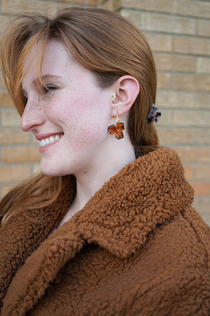 Magnolia Hoops - Amber // Jewelry, Earrings, Fall SS236